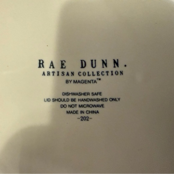 Rae Dunn Artisan Collections br Magenta Canister Set COFFEE SUGAR TEA - NEW - Picture 5 of 5